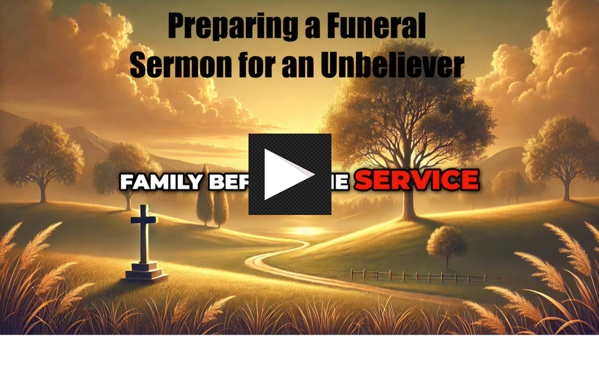 Pastor-2-Pastor: How to Conduct a Funeral for an Unbeliever – The