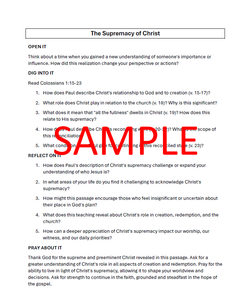 Key Passages in the New Testament: 52 Instant Bible Studies for Small Groups