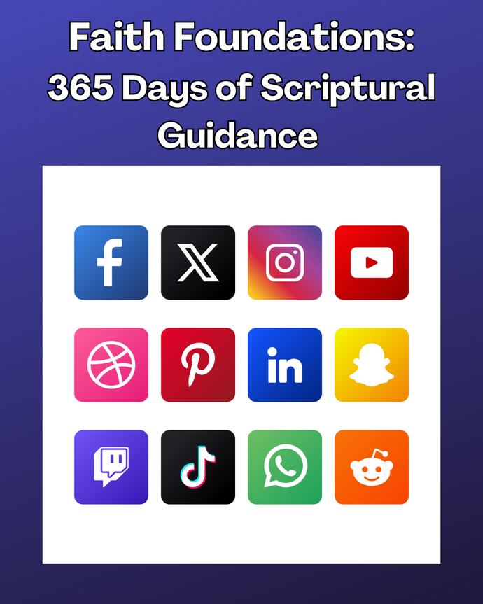 Faith Foundations: 365 Days of Scriptural Guidance