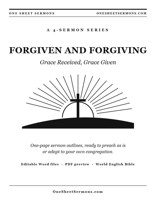 Forgiven and Forgiving cover