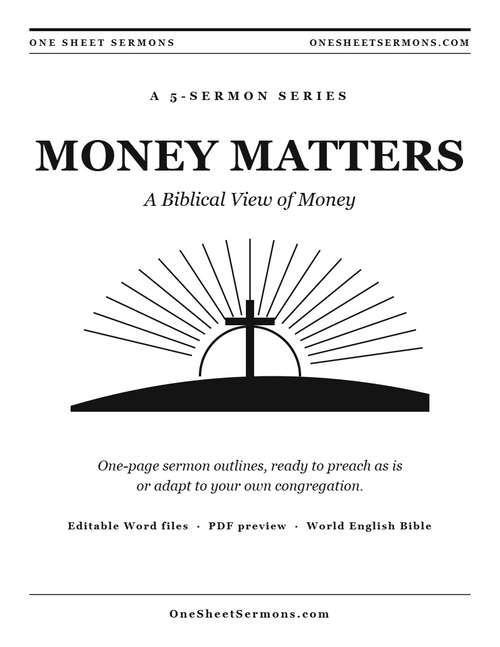 Money Matters cover