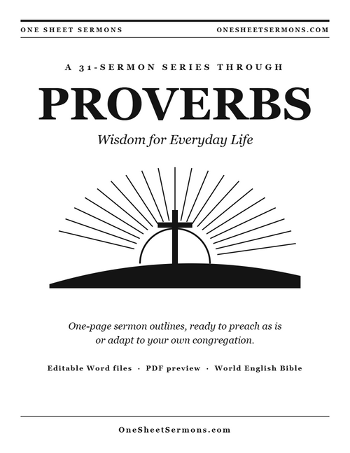 Proverbs cover