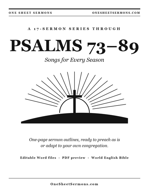 Psalms 73–89 cover