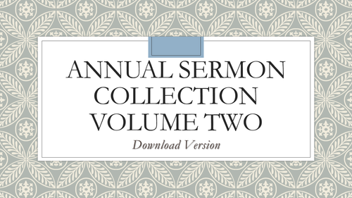 Annual Sermons Volume Two (download version)