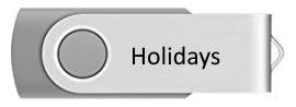 Holiday Sermons USB Drive